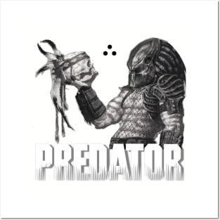 Predator Native Skull Posters and Art